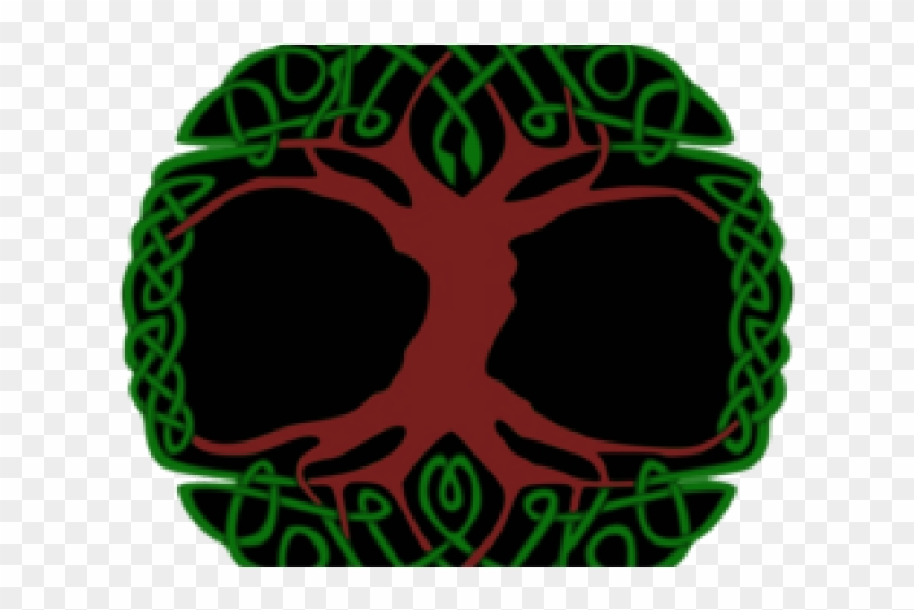 Shamrock Clipart Celtic Knot - Yggdrasil Png #1470225