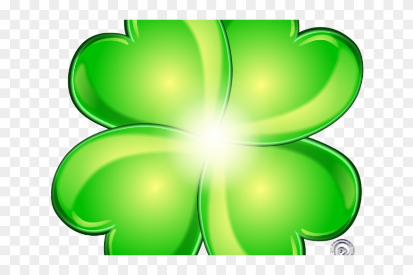 Shamrock Clipart Transparent Background - Four-leaf Clover #1470227