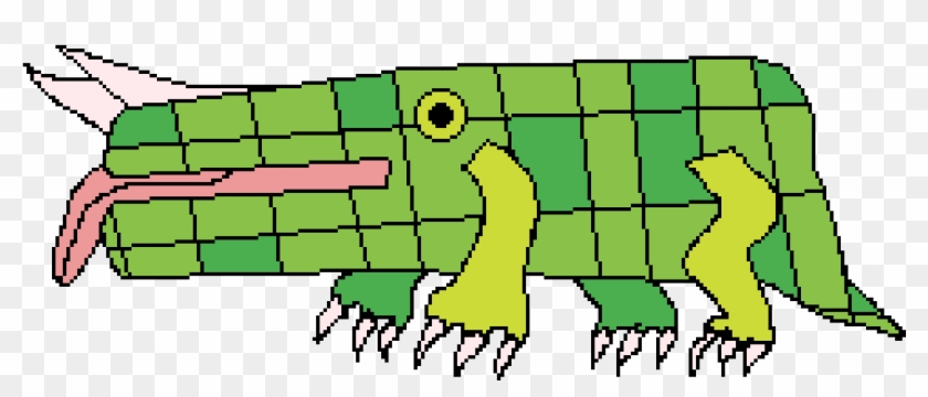Opposites Lizard - Cartoon #1470339