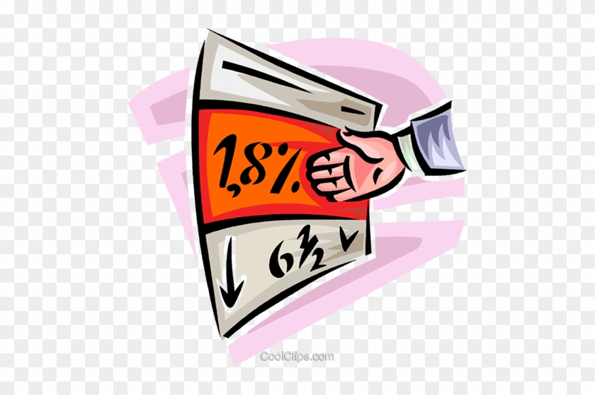 Stock Market Numbers Royalty Free Vector Clip Art Illustration - Stock Market #1470604