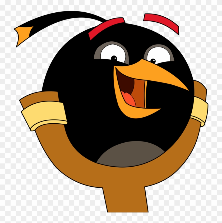 Clip Art Stock Anger Drawing Panic Attack - Angry Birds Bomb Happy #1470633