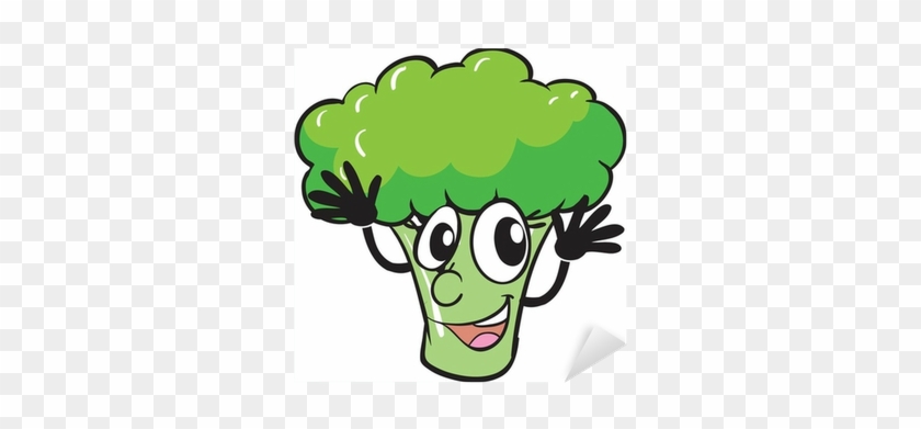 Clip Art Library Stock A Sticker Pixers We - Broccoli Cartoon Free #1470635