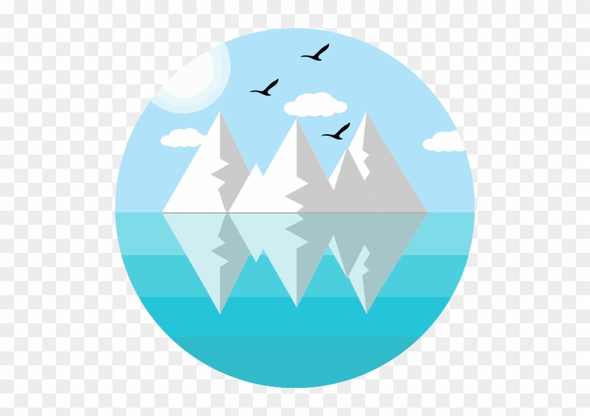 Iceberg, Ecology, Melting Icon - Iceberg Icon Png #1470697