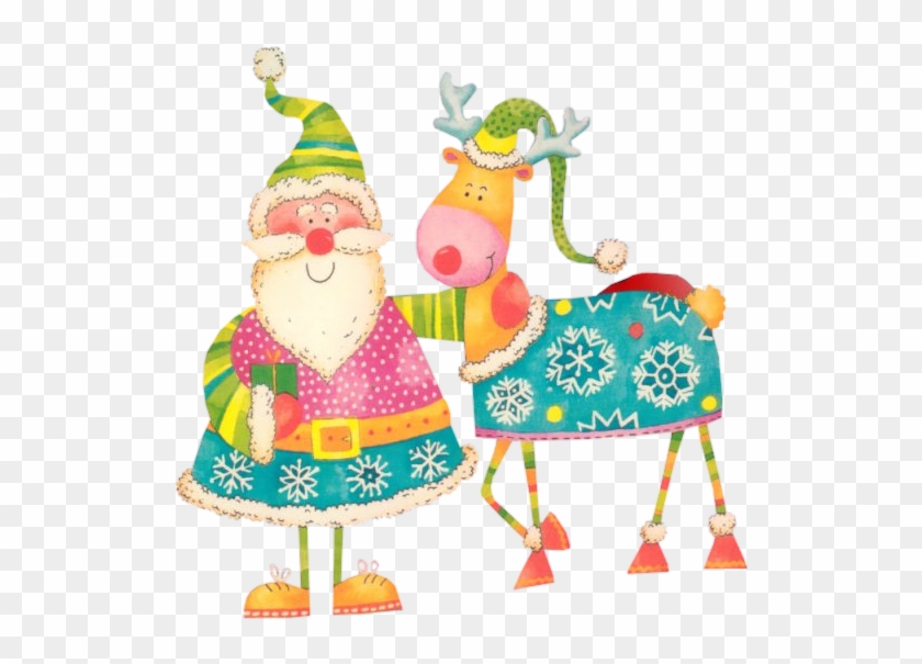 Christmas Craft Show, Christmas Decoupage, Merry Little - Santa Claus #1470768