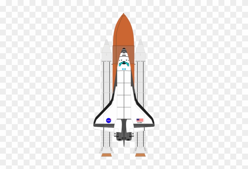 Space Shuttle Vector Public Domain Vectors Rh Publicdomainvectors - Space Shuttle Free Png #1470855