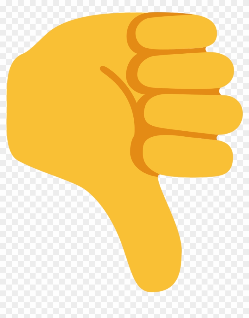 File Emoji U1f44e Svg Wikimedia Commons Valid List - Thumbs Down Emoji Vector #1470858