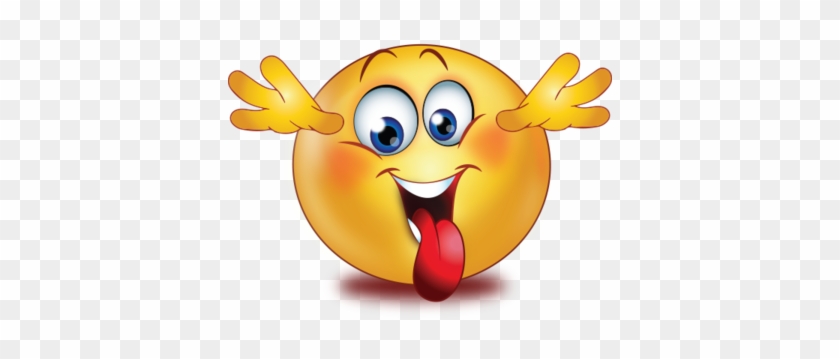 Crazy Clipart Crazy Emoji - Crazy Smile Emoji #1470922