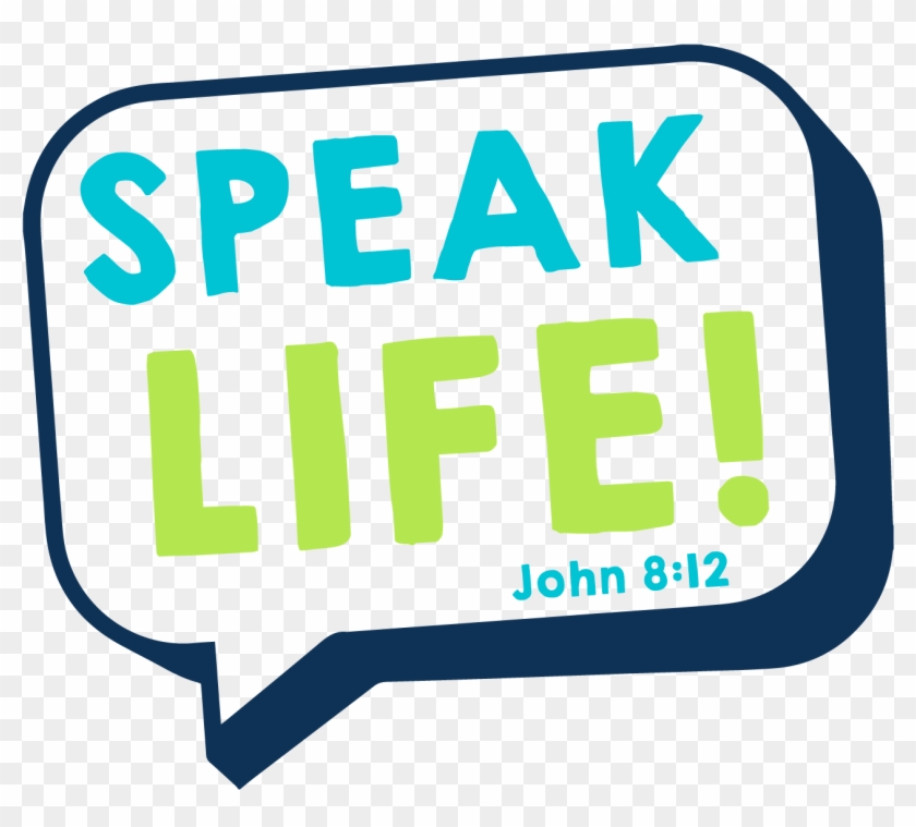 Vacation Bible School - Speak Life Clip Art #1470949