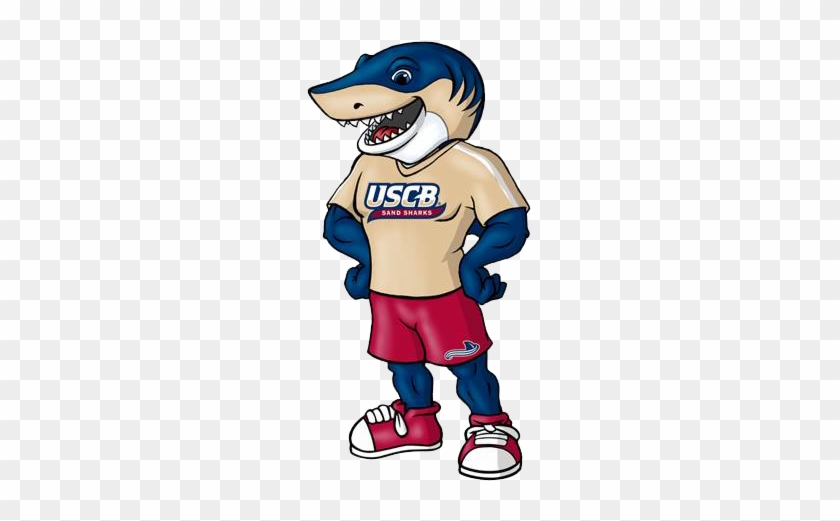 Sports Sand Shark Mascot - University Of South Carolina Beaufort #1471030