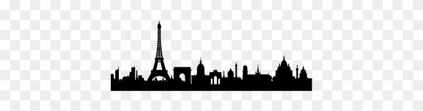 Paris Skyline Wall Quotes™ Decal Wallquotescom - Paris Skyline Wall Quotes™ Decal Wallquotescom #1471056