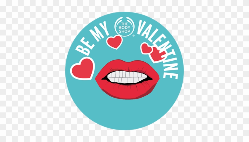 Sticker Be My Valentine - Body Shop #1471154