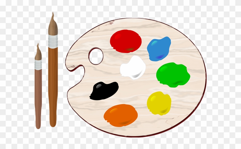 Fine Arts Department - Paint Palette Clip Art Png #1471256