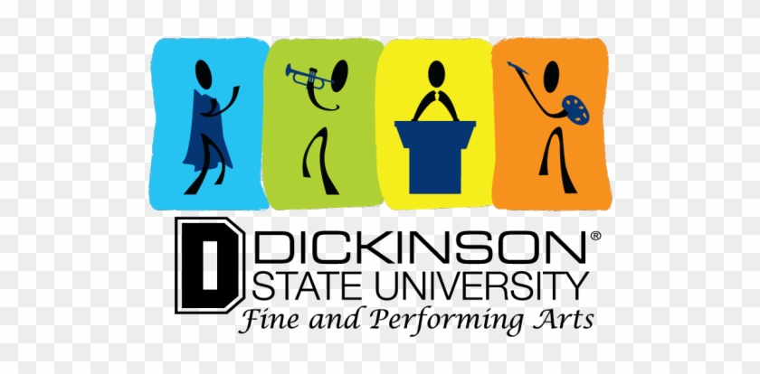 Dickinson State University Department Of Fine And Performing - Performing Arts Logo Png #1471272