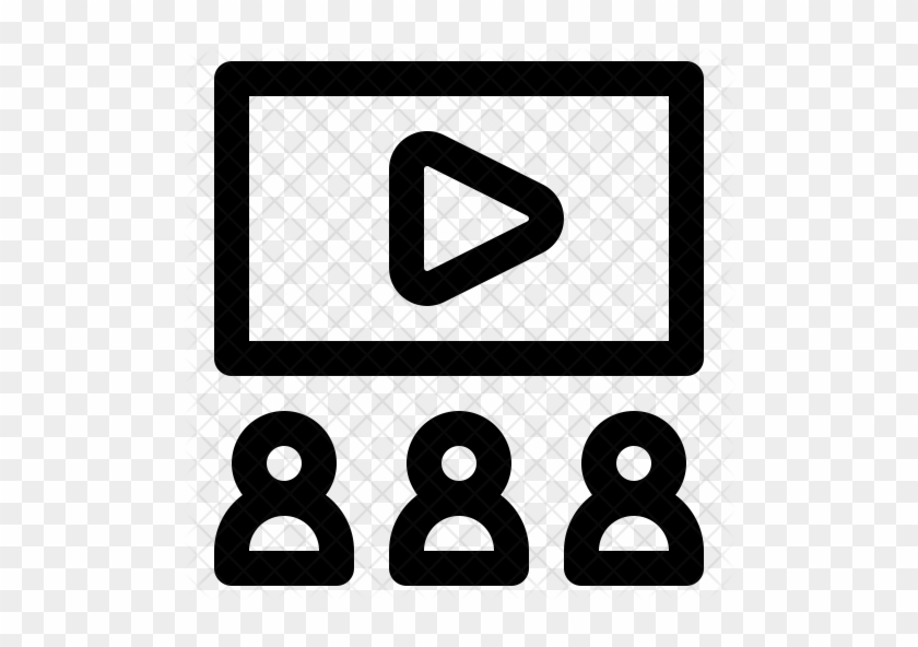 Movie Theater Icon Png - Watching Movie Icon Png - Full Size PNG ...