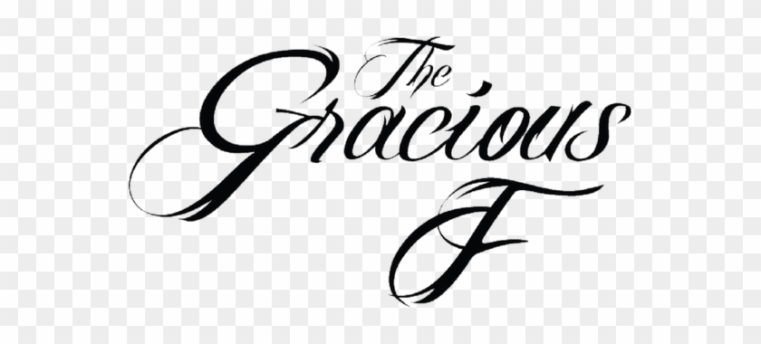 The Gracious F - Gracious F Logo #1471489