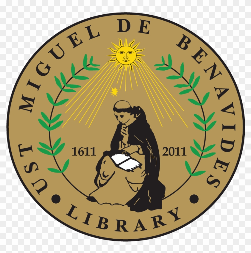 The Circular Shape Of The Seal Expresses The Holistic - Miguel De Benavides Library #1471503