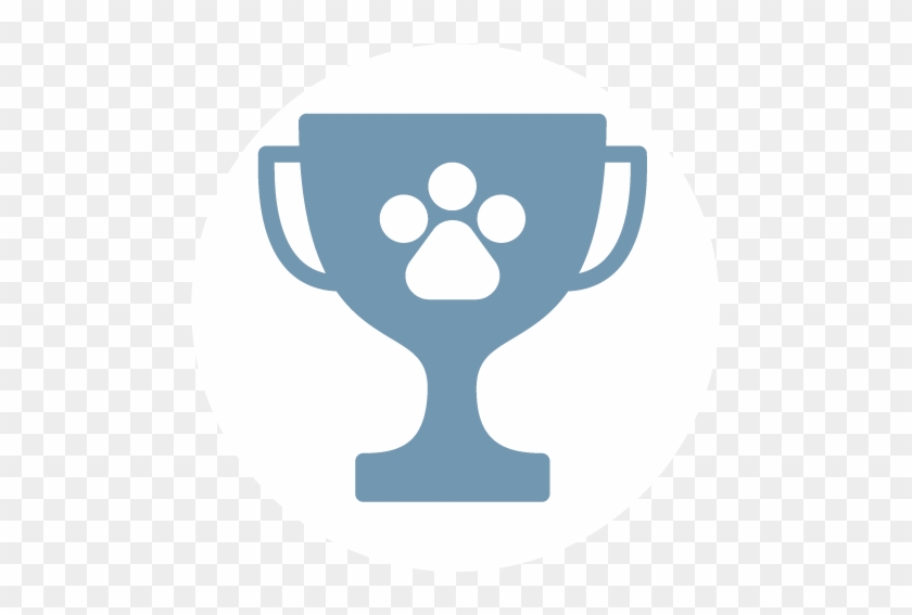 Blue Pet Trophy Icon - Real Property #1471602