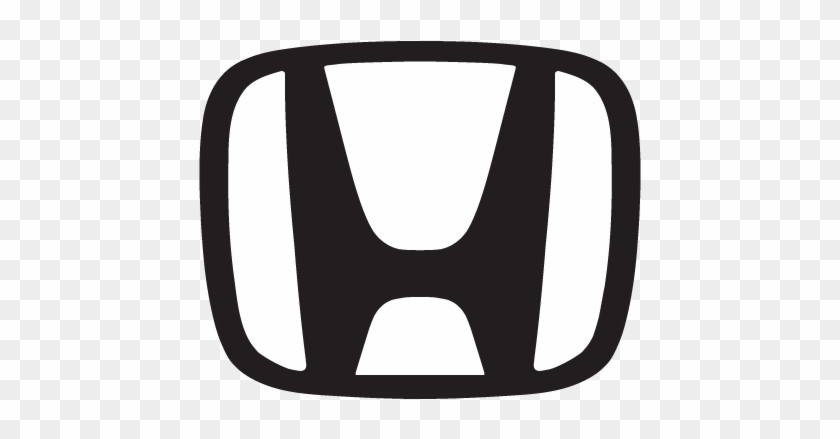 Black Honda H - Honda H Logo Vector #1471611