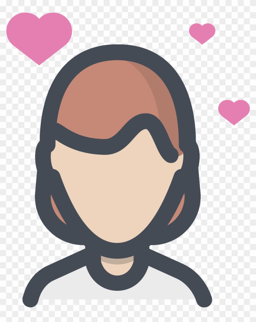 Woman In Love Icon - Valentine's Day #1471712