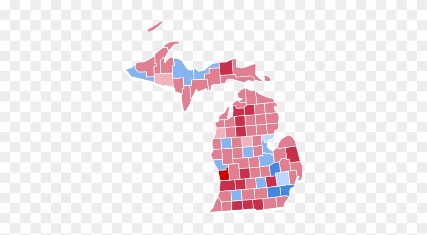 2004 United States Presidential Election In Michigan - Michigan Governor Election Map #1471764