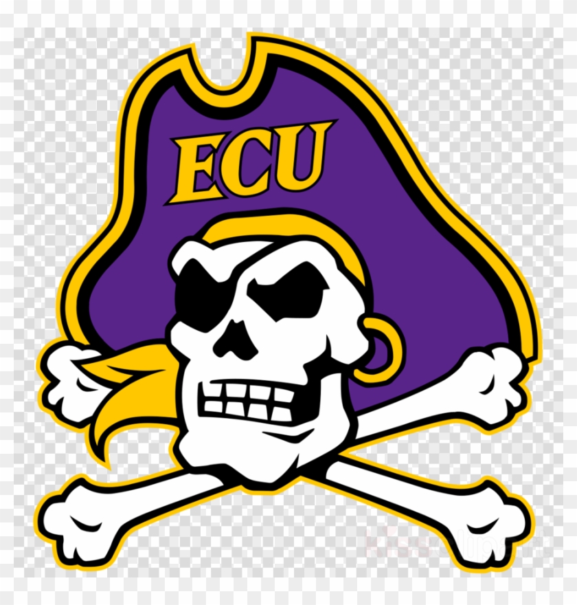 East Carolina Logo Clipart East Carolina University - Ecu Pirates #1471851
