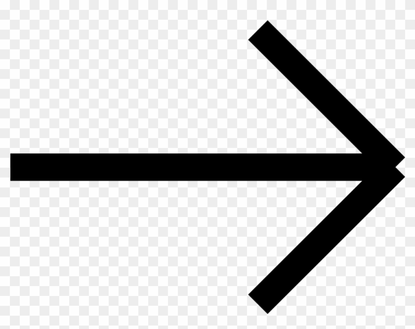 Rail Tracks Map Fleched - Right Arrow #1471919