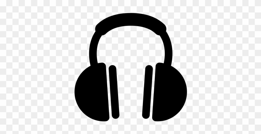 Headphones With Music Clip Art - Headphones Icon Png Transparent #1471998