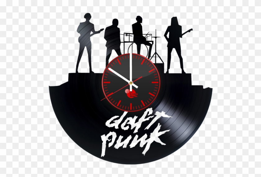 Daft Punk Band Handmade Vinyl Record Wall Clock - Daft Punk #1472021