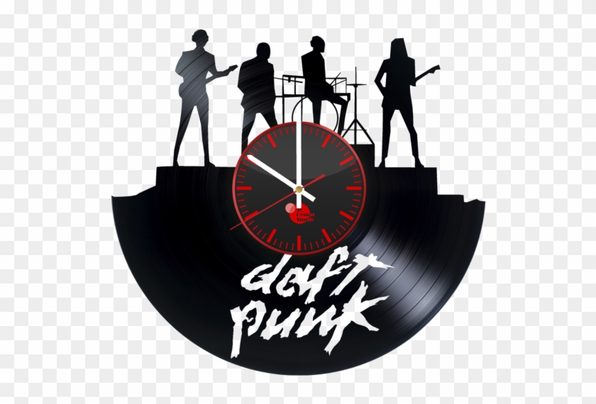 Daft Punk - Vinyl clock