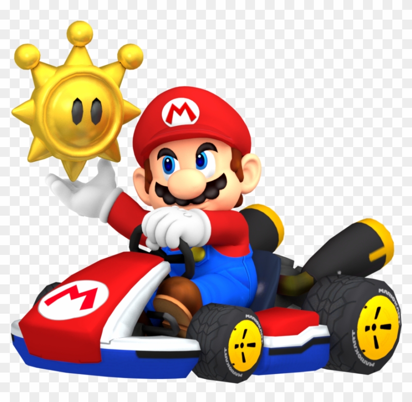 Shine Runners Mario Kart 8 Deluxe By Nintega-dario - Super Mario Kart Mario #1472028