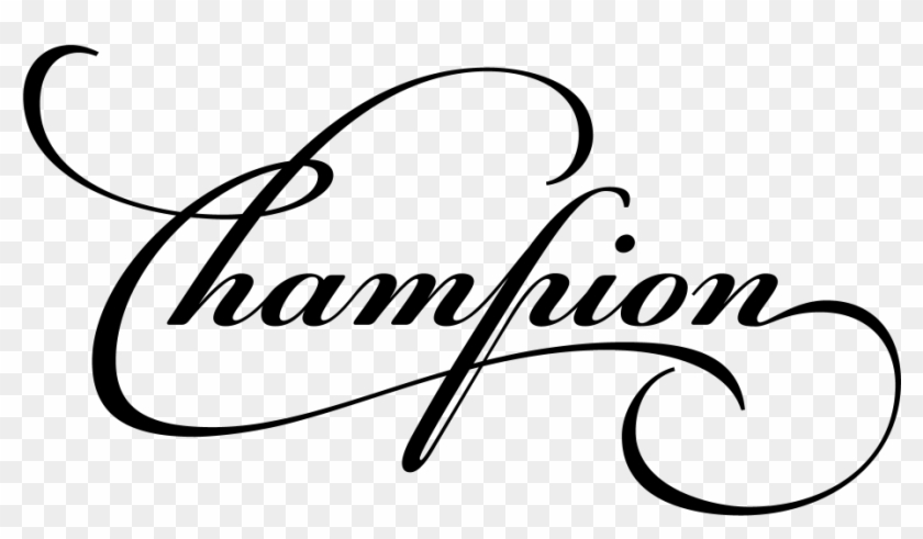 Champion Script Pro - Tipo De Letra Champion #1472248