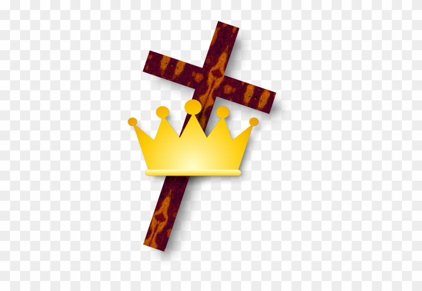Salib Dan Mahkota Adalah Simbol Yang Akrab Di Gereja-gereja - Christianity Crown And Cross #1472387