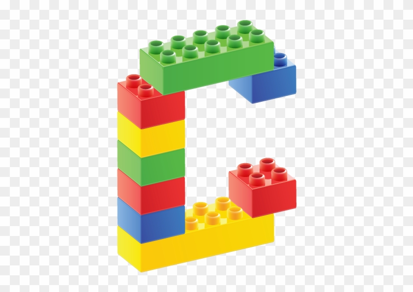 Alfabeto De Bloques C - Lego Alphabet #1472464