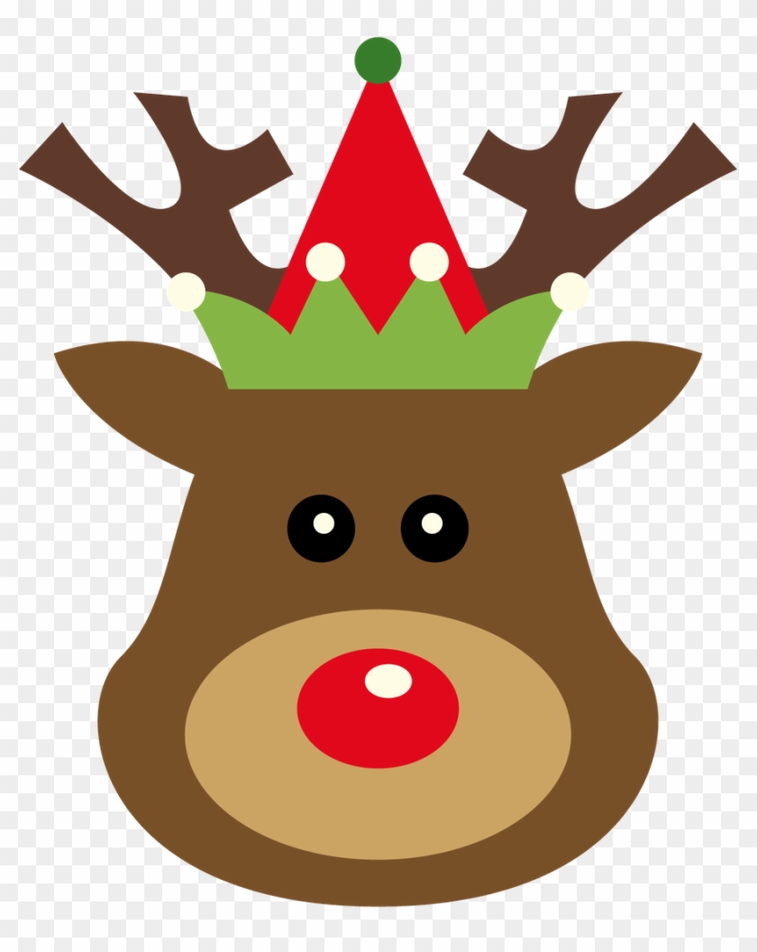 Christmas Templates, Christmas Clipart, Felt Christmas, - Cute Christmas Decorations Reindeer Clipart #1472623