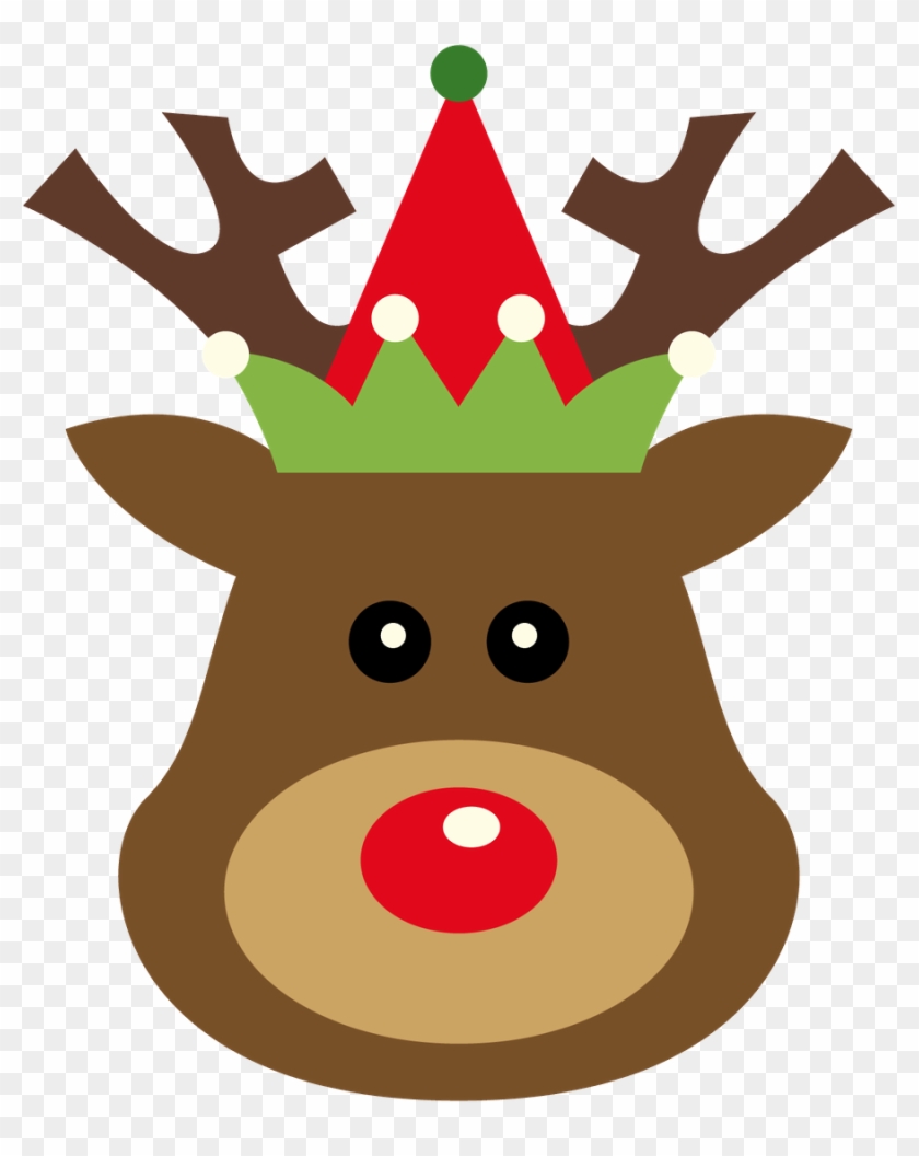 Christmas Templates, Christmas Clipart, Felt Christmas, - Cute Christmas Decorations Reindeer Clipart #1472623