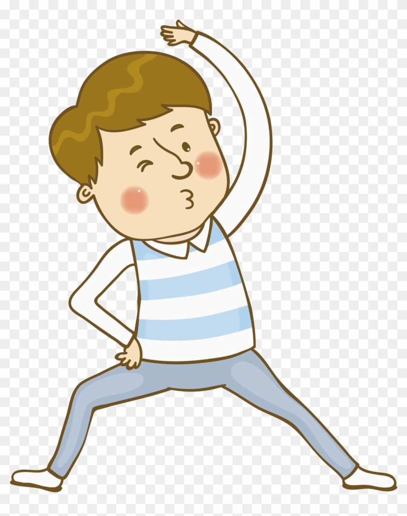Sport Physical Exercise Child Gymnastics Illustration - Cartoon - Free  Transparent PNG Clipart Images Download
