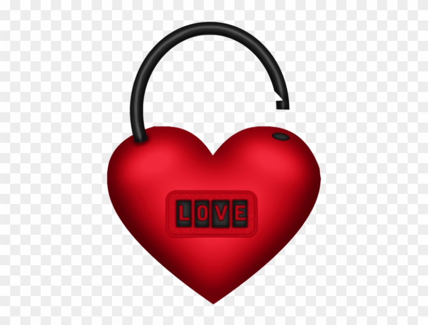 Download Red Padlock Heart Love Png Images Background - Portable Network Graphics #1472707