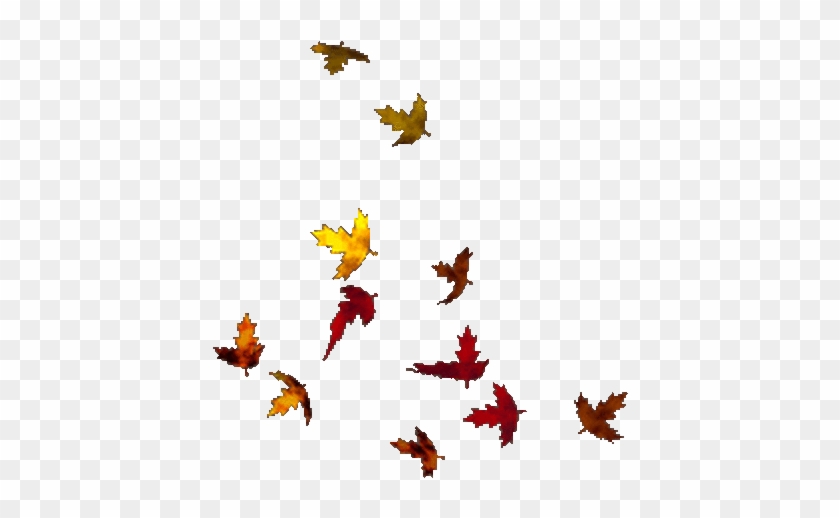 Animated Fall Leaves Gif Clipart Autumn Clip Art - Gambar Daun Bergerak Gif #1472730