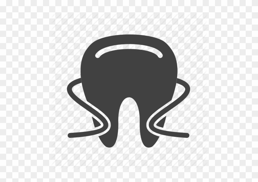 Svg Royalty Free Download Dentist Equipment Glyph Black - Flossing Icon #1472751