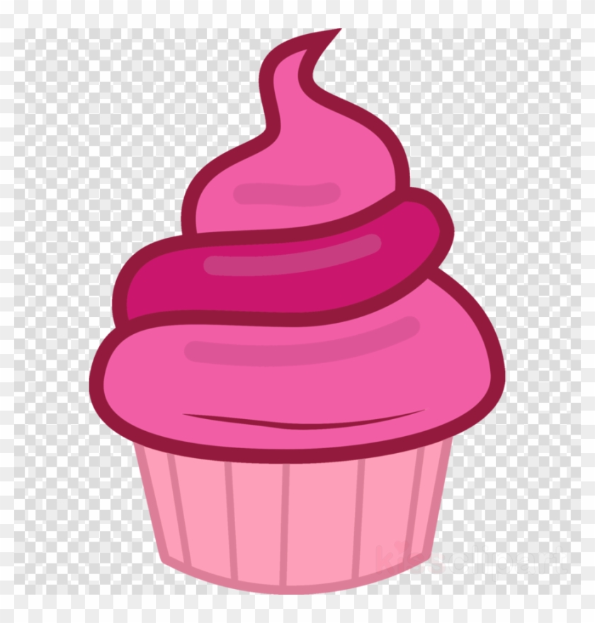 Download Pink Cupcake Png Clipart Cupcake Frosting - Red Ball Transparent Background #1472928