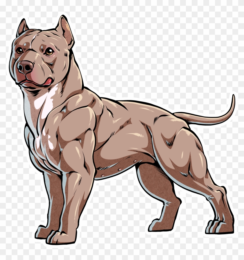 Clip Art Why Are There So Many Different Types Of American - Pitbull Terrier Logo #1472954