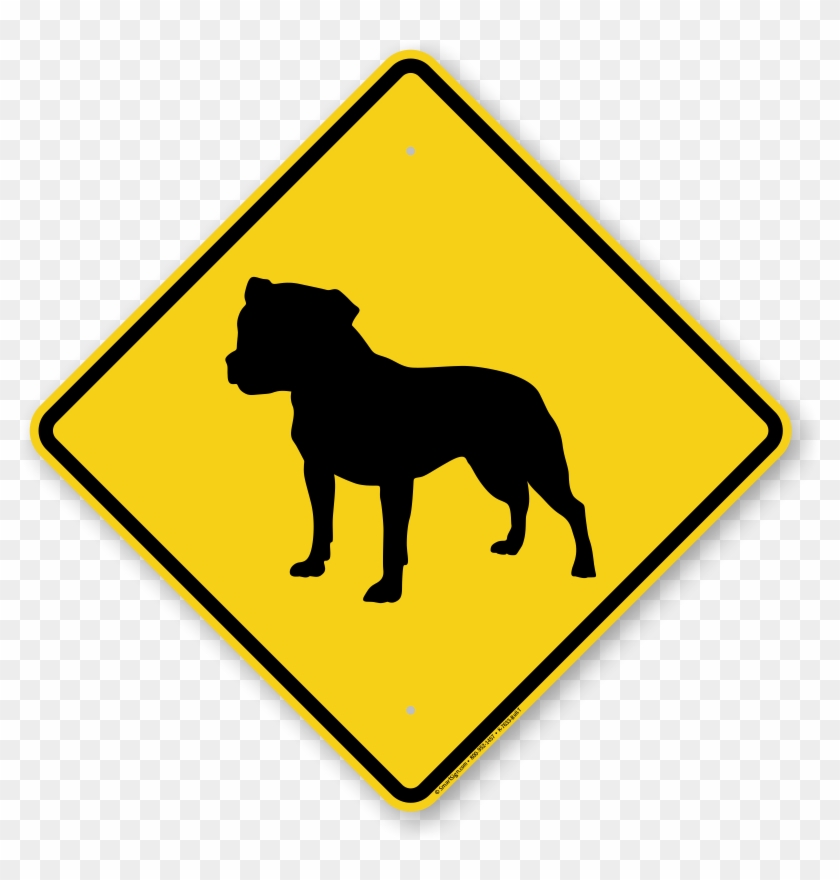 Bull Terrier Symbol Guard Dog Sign - Staffordshire Bull Terrier Tattoo #1472969