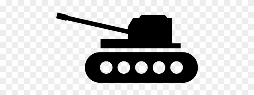 Military Tank Icon - Stock Illustration #1473051