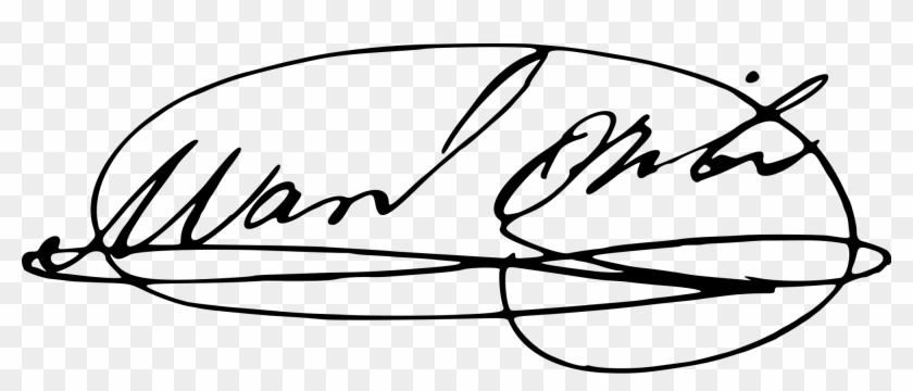 Open - Old English Signature #1473058