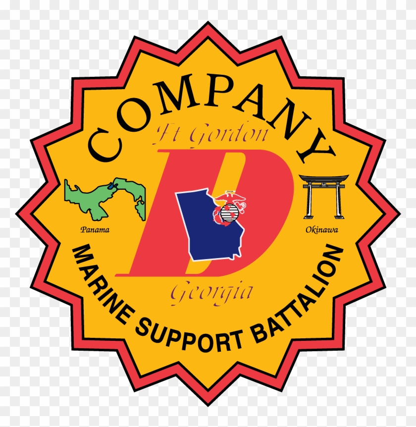 Company D Georgia Marine Support Battalion - Best Choice Transparent Clipart #1473130