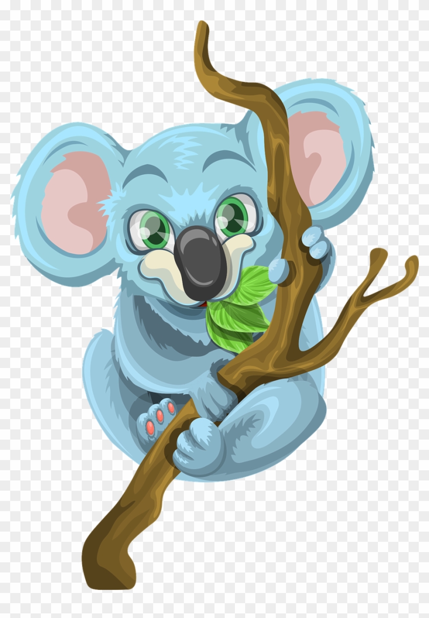 Australia, Koala Animal Wood Australia Wildlife Mamma - Aussie Happy New  Year - Free Transparent PNG Clipart Images Download