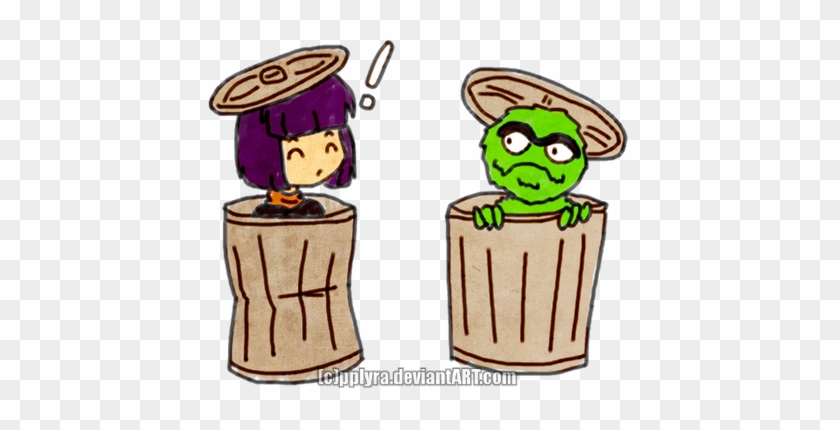 Artbyjenx 6 0 Slayers Xell And Oscar The Grouch Xd - Oscar The Grouch #1473377