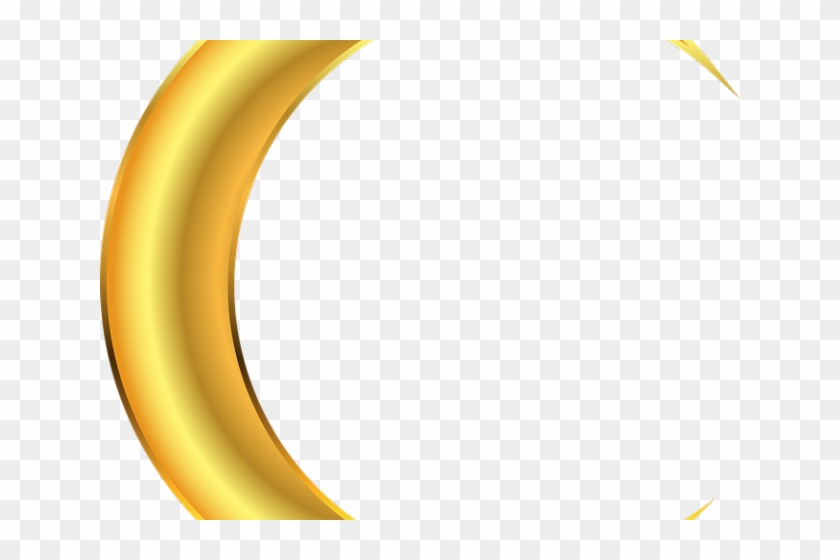 Evening Clipart Yellow Moon - Circle #1473385