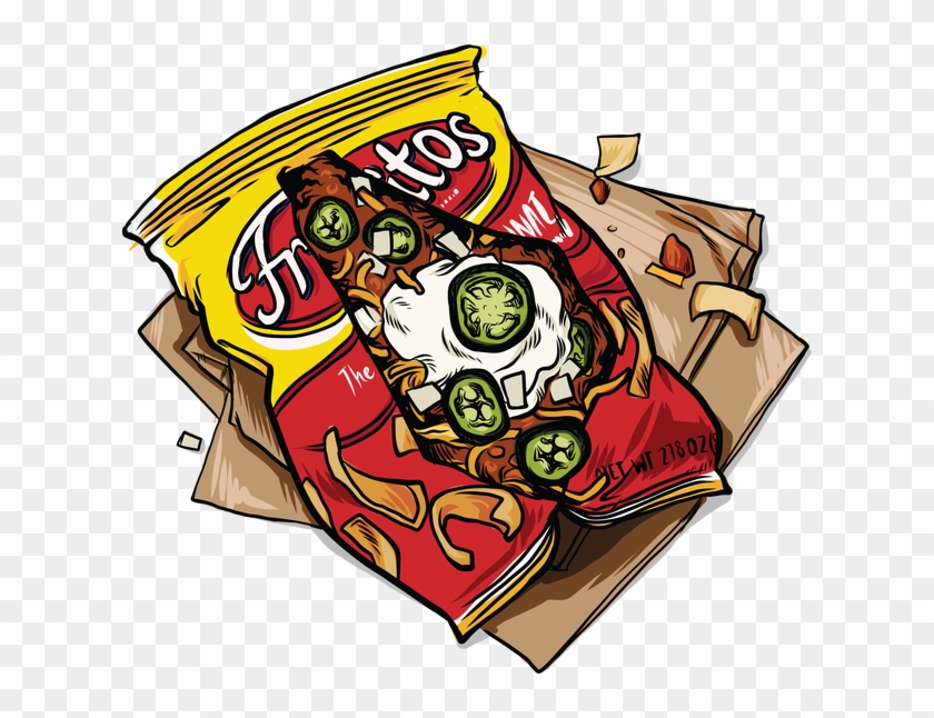 Tortilla Clipart Tex Mex - Frito Chili Pie Clipart #1473488