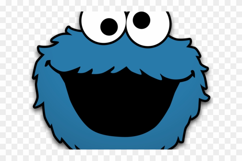 Cookie Monster Clipart High Resolution - Cookie Monster Head #1473493